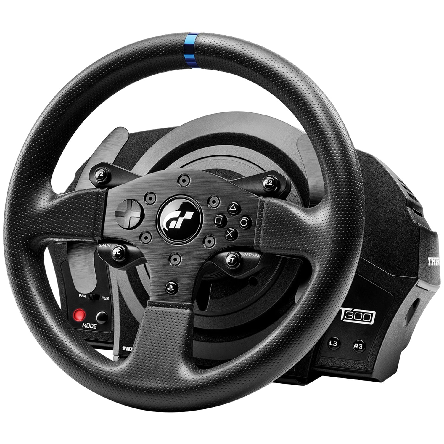 Thrustmaster 4169088 T300RS Gran Turismo Edition Racing Wheel For  PS4/PS3/PC & 4060090 Y-300CPX Far Cry 5 Edition Universal Gaming Headset