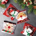 thumbnail image 3 of Bolsas de embalaje para galletas, medias de Navidad, regalo de panadería, dulces, Muffin, bolsa superior abierta, piezas, 100, 2023, 2022, 3 of 4