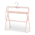 thumbnail image 6 of Hanging Closet Organizers Transparent Hanging Bag Bathroom Clothes Storage Hanging Pocket Wall Hanging Dormitory Storage Tool Storage Rack, 6 of 8