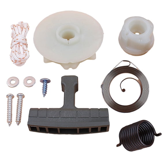 Recoil Starter Handle Pulley Spring For 137 142 235 240 236 Chainsaws