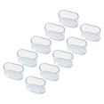 thumbnail image 2 of EchoBliss 10 X Tapa De Goma Para Patas De Silla Cubiertas Ovaladas Muebles Pies De Mesa Protectores De Piso, 2 of 11