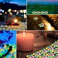 thumbnail image 5 of 300Pcs Glow In The Dark Rocks Outdoor, Solar Rocks For Landscaping,Outdoor Decor Glow In The Dark Stones,Glowing Pebbles For Walkway Aquarium Garden Backyard Patio Lawn Pond Fish Tank Decor,L, 5 of 6