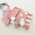 thumbnail image 3 of PUMIER Womens Fuzzy Fluffy Cozy Warm Super Soft Slipper Socks Microfiber 3-8 Pairs Home Socks For Christmas, 3 of 7