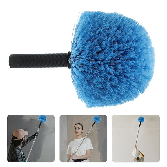 MLINS 2 Pc Cobweb Duster Brush Head Replacement Outdoor Spider Brush Webster Cobweb Duster Cobweb Spiderweb Brush Head For Outdoor And Indoor Cleaning