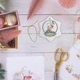 thumbnail image 6 of 3drose, Funny Worlds Greatest Fast Food Worker Cartoon, 3 inch Snowflake Porcelain Ornament, 6 of 7