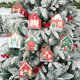 thumbnail image 5 of Caja de papel de feliz Navidad, decoraciones navideñas para el hogar 2024, adornos para árboles de Navidad, regalos de Navidad, Año Nuevo 2025, 5 of 5
