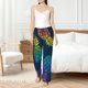 thumbnail image 4 of Fotbe Abstract Bright Pineapple Fruit Retro Pantalones de Pijama para Mujer, Pantalones de Dormir, Pantalones Pj con Cordón y Bolsillos-XX-Large, 4 of 6