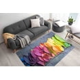 thumbnail image 5 of Living Room Rugs, Colorful Leaf Rug, Autumn Colorful Leaves Rugs, Colorful Rug, Salon Rugs, View Rugs, Salon Rugs Custom Rugs, Kitchen Rug, 2.6'x9.2' - 80x280 cm, 5 of 9