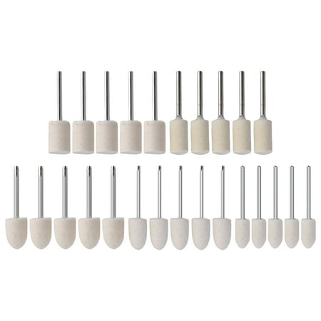 

Felt Buffing Wheel Wool Felt Grinder Head 1/8in Shank 2 Shapes 3 Sizes For Jewelry For Tool For Watch