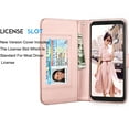 thumbnail image 5 of Tekcoo Wallet Case LG Stylo 4 / LG Stylo 3 / LG Q Stylo, Luxury Pu Leather Card Slots Holder Carrying Folio Flip Cover [Detachable Magnetic Hard Case] Kickstand For LG Stylus 4/Stylus 3/Q Stylus, 5 of 6