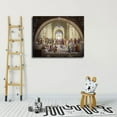 thumbnail image 2 of Raphael Athens School Renaissance Painting Classical Poster Decorative Painting Bedroom Office Bathroom Decorative Painting HD Picture Printing Canvas Art Gift (No-Framed,08×10inch), 2 of 6