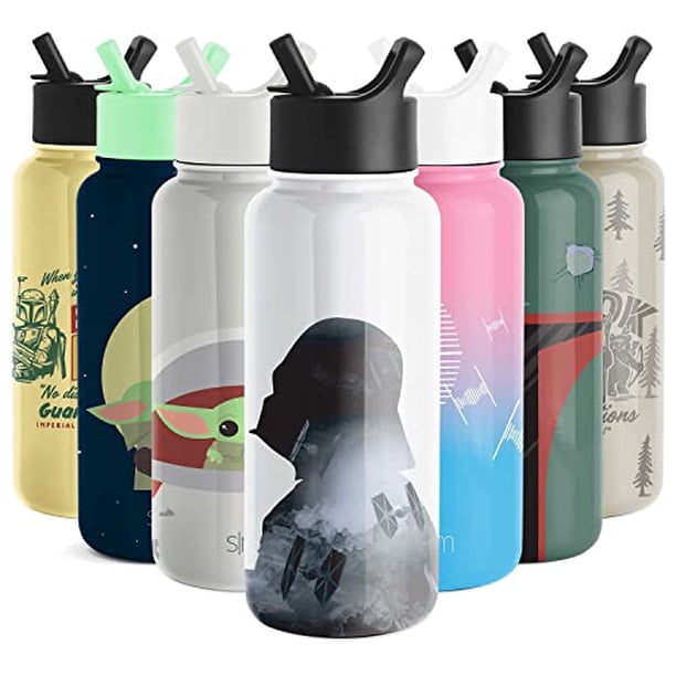 Botella de agua simple y moderna Star Wars Summit con aislamiento al vacío