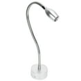 thumbnail image 2 of LHCER Silver LED Jewelry Counter Spotlight Gooseneck Working Lamp With Base 6000K, 2 of 8