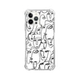 thumbnail image 1 of Line Art Case Compatible with iPhone 12 Pro Max,Unique Art Design TPU Bumper Cover Case, 1 of 6