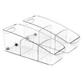 thumbnail image 7 of WholesHome Rolling Fridge Bin Container Organizer - Clear Design with Dividers & Handles for Kitchen and Pantry Storage - Efficiently Organize and Store, 7 of 7