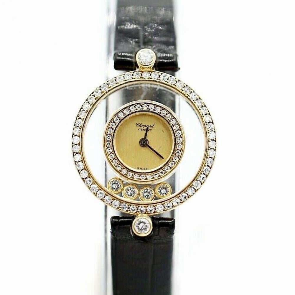 used chopard happy diamonds watch