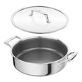 thumbnail image 2 of ZWILLING Pic 3,8 L Soucoupe Ronde et Sauteuse en Acier Inoxydable 18/10, Argent, 2 of 6