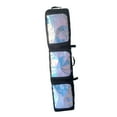 thumbnail image 4 of Bolsa doble para esquís y tablas de snowboard con ruedas, gran capacidad para guardar equipo y ropa. Negro, 4 of 9