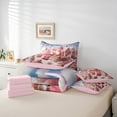 thumbnail image 6 of Homewish Kids Children Merry Christmas Twin Bedding Sets 7-Piece,Xmas Nutcracker Bedding Comforter Set Microfiber,Happy New Year Breathable Sheet Sets,Lightweight Room Decor,Reversible, 6 of 8