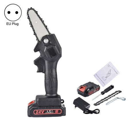 

Feiruifan Mini Electric Saw Rechargeable Cordless 2000mAh Spare Battery Handheld Electric Chain Saw for Forest Pruning