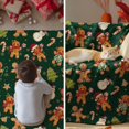 thumbnail image 4 of Christmas Flannel Blanket Throw, Green Gingerbread Man Christmas Bear Soft Fuzzy Plush Cozy Fleece Blankets for Couch Sofa Bed Lounging, Ideal Gifts for Kids Adults Wife Self, 50x60, 4 of 7