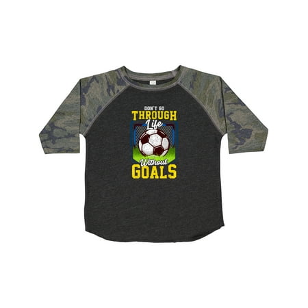 

Inktastic Soccer Funny Goals Gift Toddler Boy or Toddler Girl T-Shirt