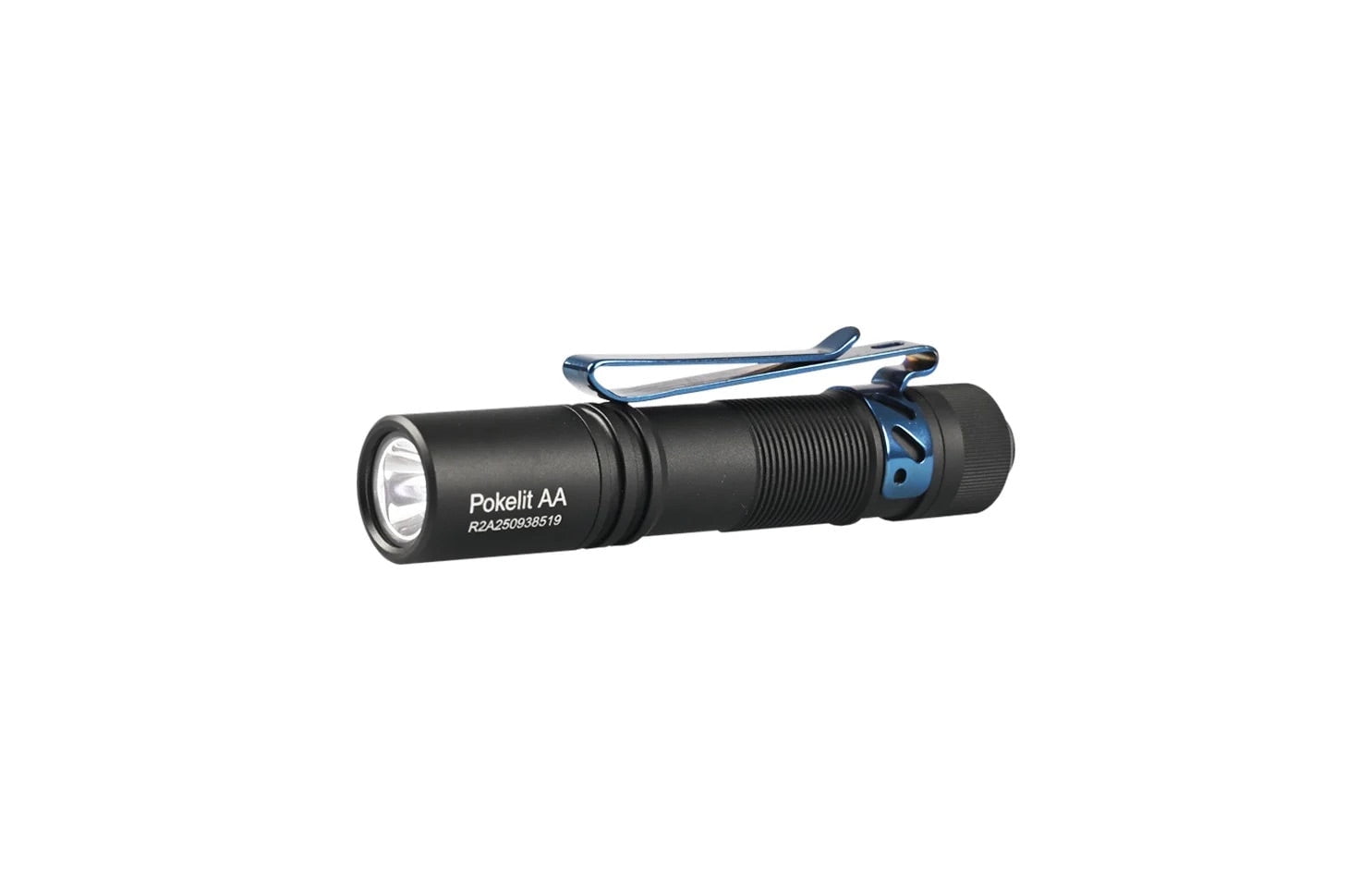 Acebeam Pokelit 550 Lumen AA Battery EDC Flashlight 1 x NICHIA 219F 5000K CRI90 - Black
