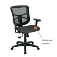 thumbnail image 5 of Alera Elusion Series Mesh Mid-Back Swivel/Tilt Chair, Supports Up to 275 lb, 17.9" to 21.6" Seat Height, Black, 5 of 7