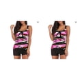 thumbnail image 3 of Naiovety 2 piezas / conjunto Traje de baño sin mangas Traje de baño Ropa de playa Ropa deportiva Type7 NO7, 3 of 6