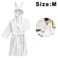 thumbnail image 1 of 1 Pcs Kids Robe, Hooded Soft Terry Cotton Bathrobe For Girls - Boys And Girls Cotton Robe, 1 of 5