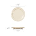 thumbnail image 2 of Excellante Nustone tan melamine dinnerware collection 9 inch, round dinner plate, comes in dozen, 2 of 2