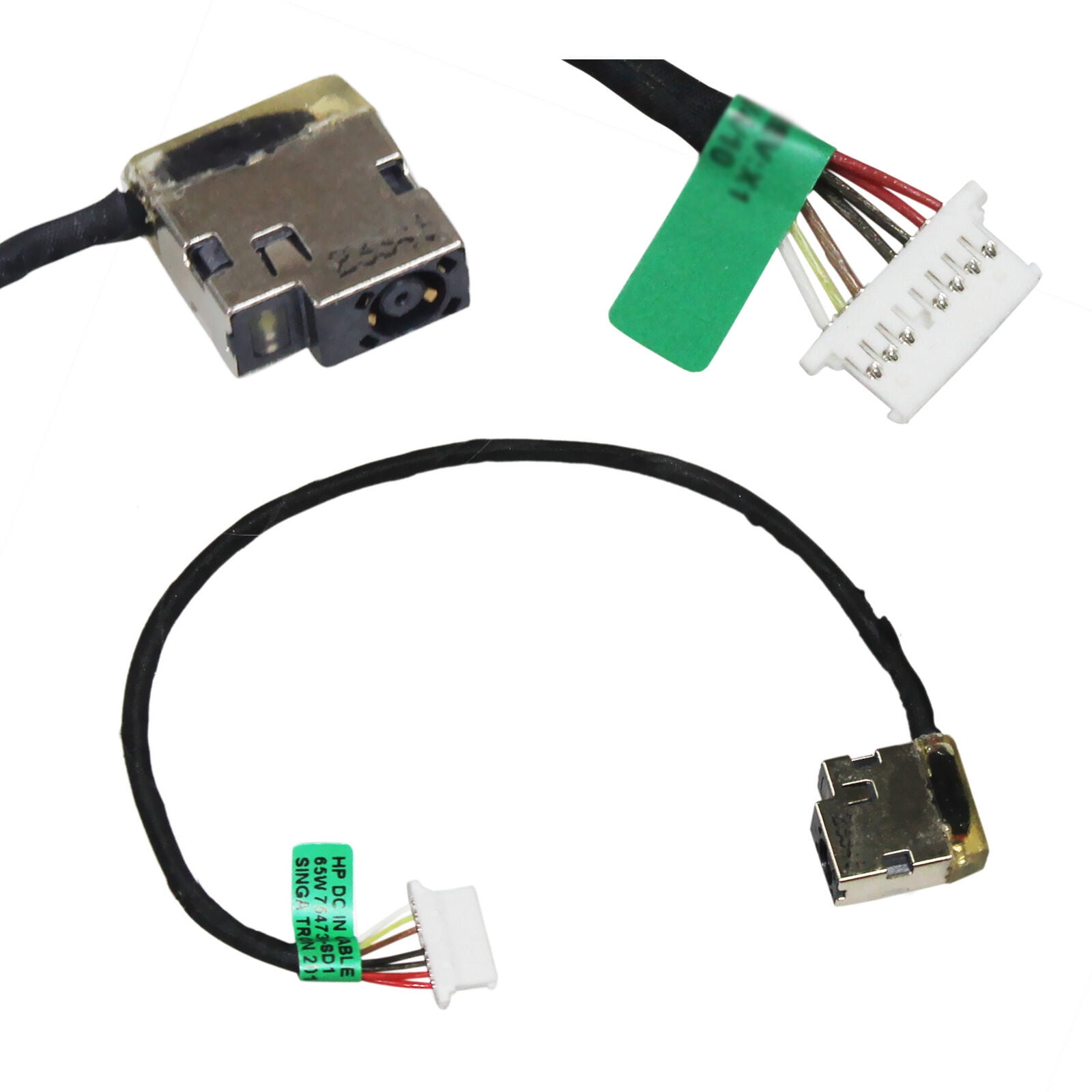 DC POWER JACK w// CABLE HP 17-X105DS 17-X106DS 17-X107CY 17-X108CY 17-X110CY PLUG