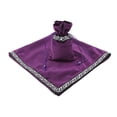 thumbnail image 3 of para Jugar a Del También Mantel de Almacenamiento Tamaño: 660 X 660 Mm / 25,98 X 25,98 Pulgadas Púrpura Hugo Altar Tarot Cards Pouch, 3 of 7
