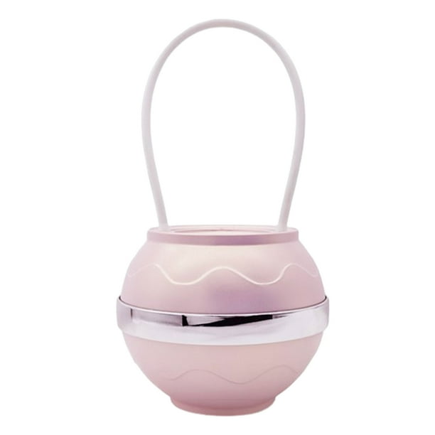 Filtro de agua de bola de baño Yuarrent con instalación fácil de silicona rosa