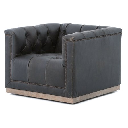 Four Hands Maxx Swivel Club Chair