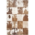 thumbnail image 6 of SAFAVIEH Studio Leather Kimbra Animal Print Area Rug, Ivory/Tan, 5' x 8', 6 of 6