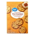 thumbnail image 2 of (6 pack) Great Value Everything Pita Crackers, 5 oz, 2 of 8