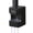 black, variant on Automatic Toothpaste Dispenser, UV Toothbrush Holder with Type-C Rechargeable Sensor and 3 Slots Wall Mounted