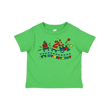 

Inktastic Choo Choo 2nd Birthday Gift Toddler Boy Girl T-Shirt