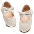 thumbnail image 7 of DADAWEN Girls Mary jane flats Dress shoes for 7.5 Toddler White, 7 of 7