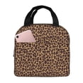 thumbnail image 1 of Easygdp Leopard Printed Bolsa Térmica Premium - Tela Oxford Impermeable, Gran Capacidad, Bolsillo Frontal, Unisex para Trabajo, Escuela, Actividades al Aire Libre y Picnics, 1 of 8