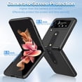 thumbnail image 6 of for Samsung Galaxy Z Flip 4 5G Case with Ring Ultra Thin Matte PC Protective Cover Slim Shockproof Anti-Drop Phone Case for Samsung Galaxy Z Flip 4 5G, 6 of 7