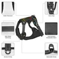 thumbnail image 6 of Lsque Color Summer Dog Harness, No-Pull Pet Harness with 2 Leash Clips, Adjustable Soft Padded Dog Vest with Easy Control Handle for Large Dogs-Medium, 6 of 9