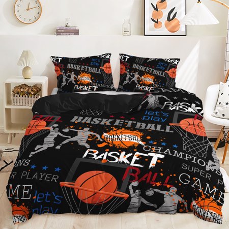 Hosima 3 Piece 3D Digital Printed Duvet Cover Full Size Bedroom Decorative Bedding Set,DEX85-King