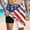 a1001_White, variant on Goodtrade8 Fourth of July Swimming Trunks for Men American Flag Summer Swimwear Vacation Independence Day Ropa Linen 2 in 1 Mens Shorts Pockets,Size: L