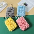 thumbnail image 6 of Soft Chenille Hand Towel Pack of 1 Hanging Water - Absorbent Quick-Dry Towels for Kitchen Bathroom Hand Drying Cleaning with Creative Decoration - Clearance(B), 6 of 6