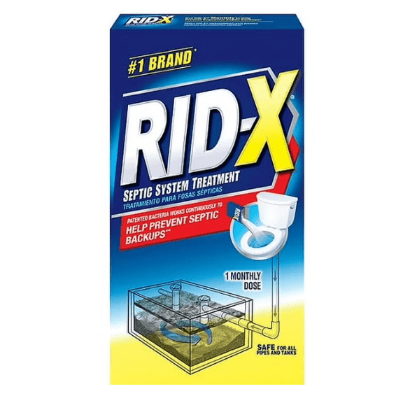 RID-X Septic Treatment, 1 Month Supply Of Powder, 9.8 Oz