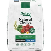 Nutro Natural Choice Adult Large Breed Dry Dog Food, Lamb And Brown Rice Recipe, 20 Lbs.