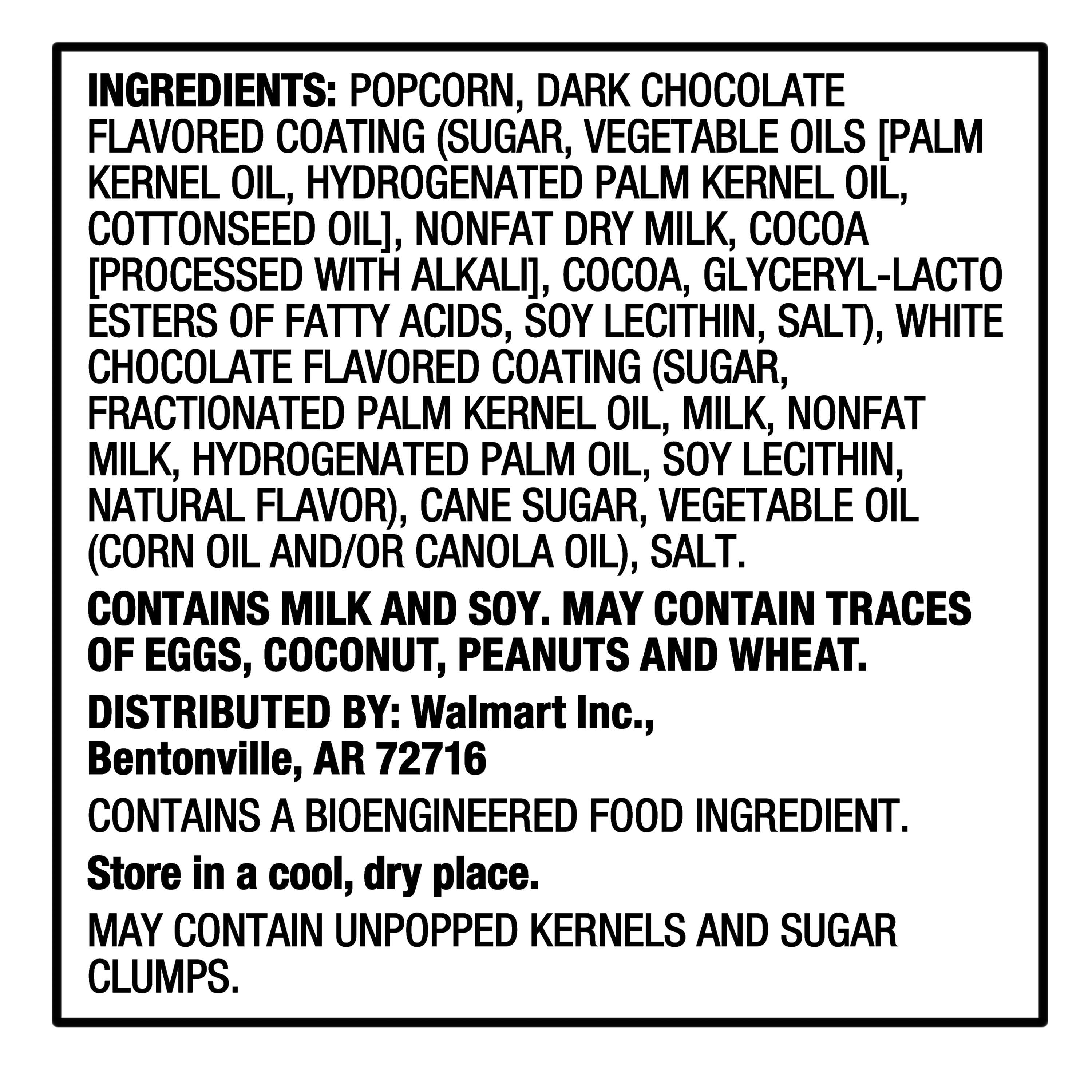 Great Value Black and White Drizzle Popcorn, 6 oz