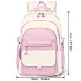thumbnail image 2 of Backpack for school Cute Girls Bookbag Kids Teens Waterproof School Bag Multiple Pockets Back to School Backpack School Supplies for Kindergarten Elementary Middle School, 2 of 4